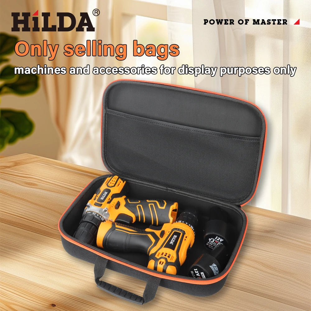 Large Capacity Tool Bag 3 Sizes Waterproof and Shock Absorbing Bag Electrical Hardware Tool Bag Portable Storage Handbag