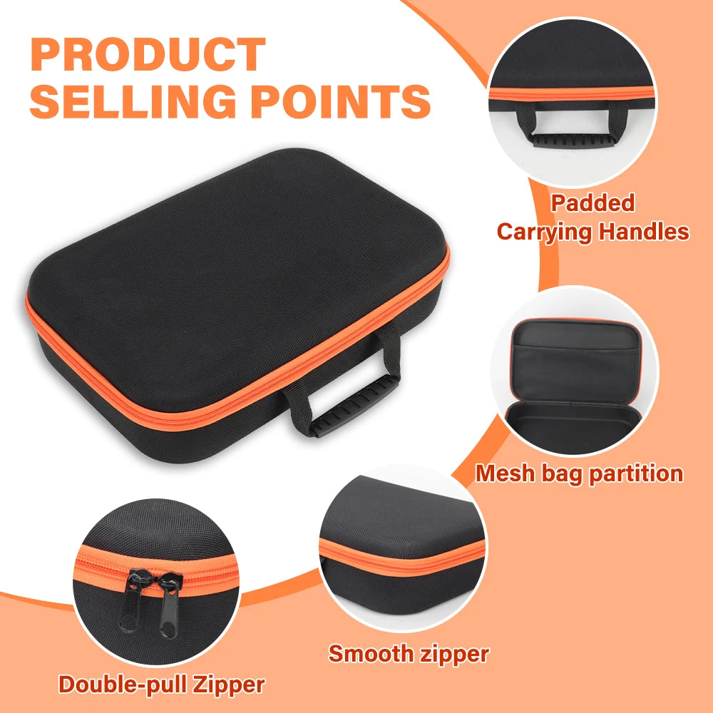 Large Capacity Tool Bag 3 Sizes Waterproof and Shock Absorbing Bag Electrical Hardware Tool Bag Portable Storage Handbag